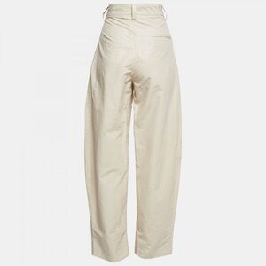 Isabel Marant Cream High-Waisted Pants